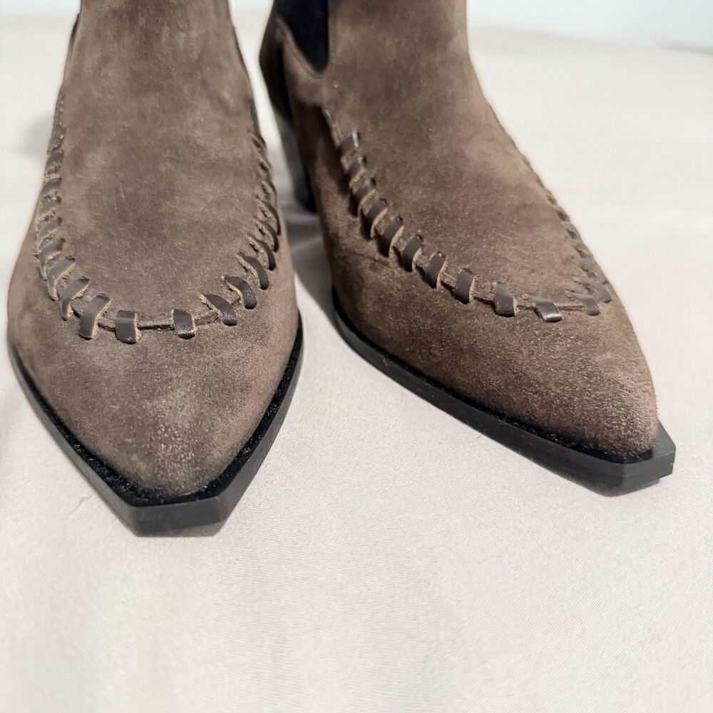 Rails Women’s Suede Cece Ankle Boots Pointed Toe Sz 37 - Picture 7 of 10
